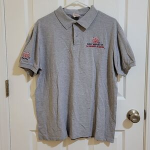 Kappa University of Arizona Family Weekend 99 Gray Polo Shirt  MEDIUM